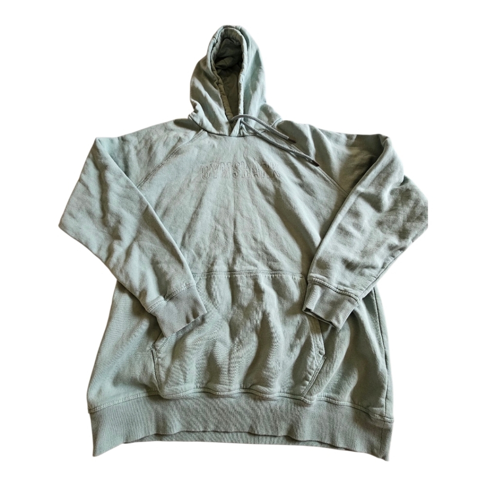 Gymshark Light Blue Cotton Front Pocket Cozy Hoodie Sz‎ L